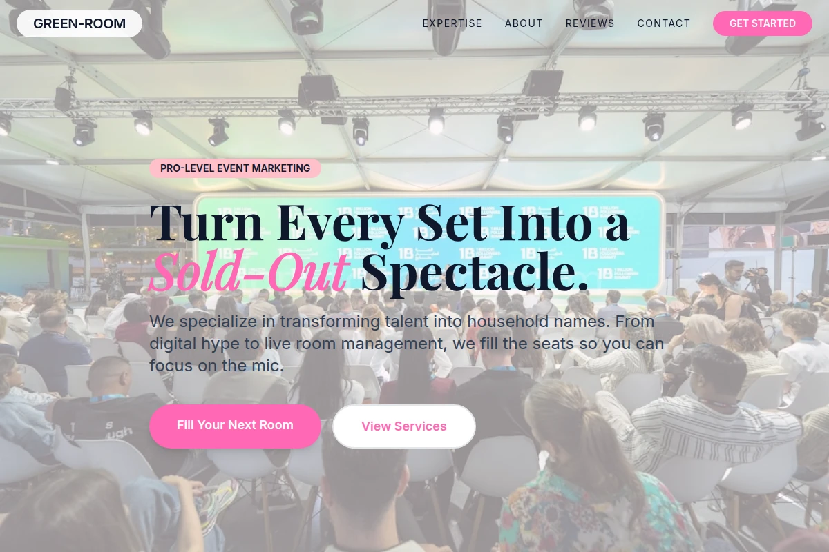 Green-Room Event Marketing