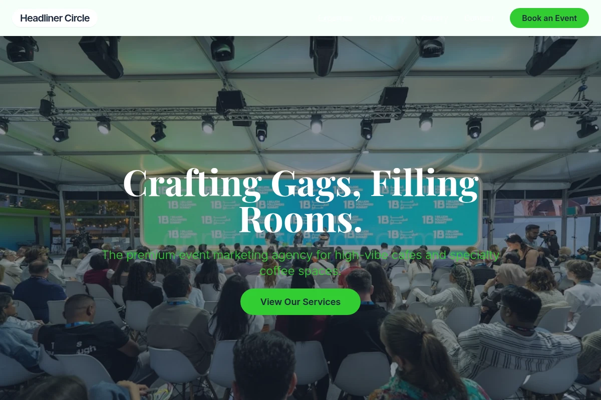 Cafe Event Marketing