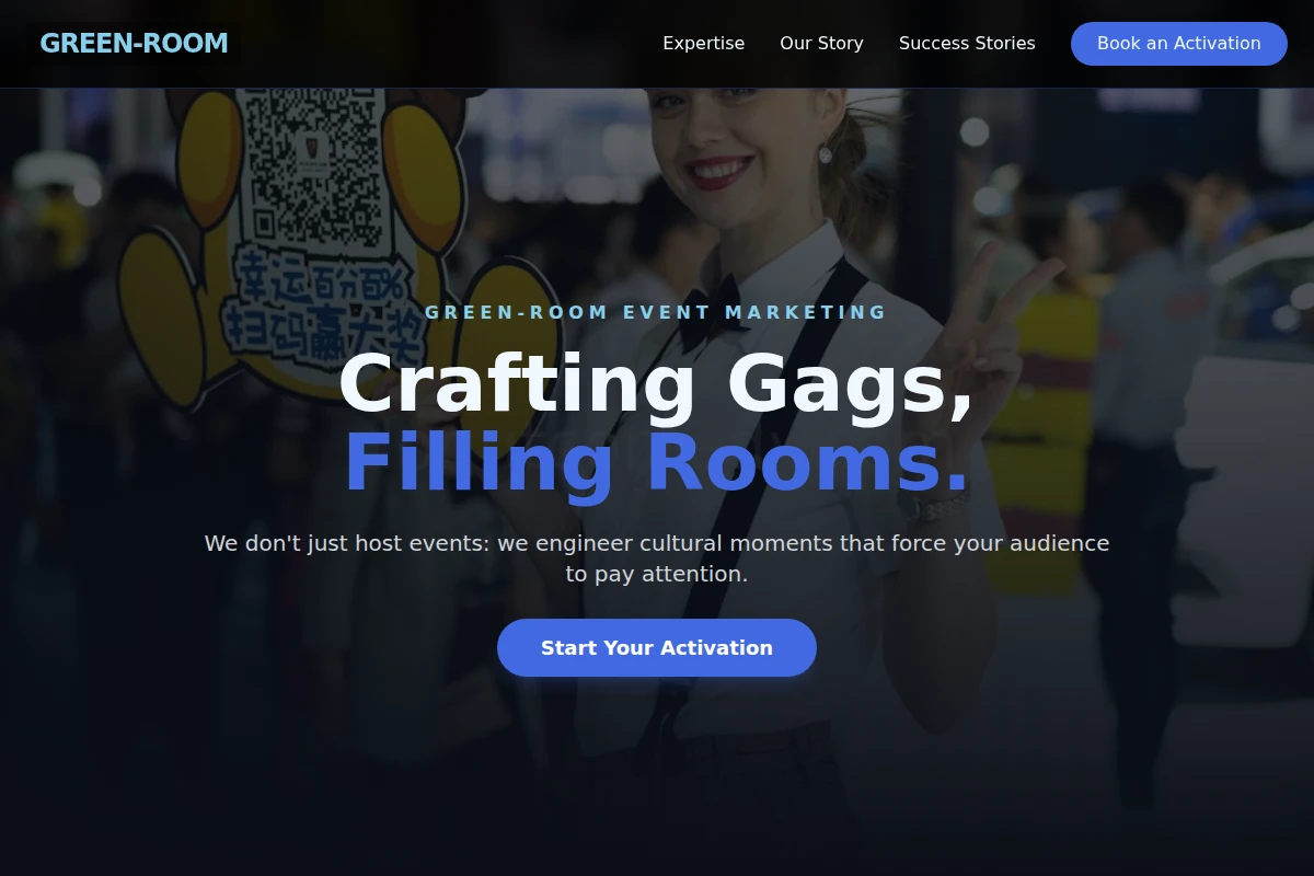 Green-Room Event Marketing