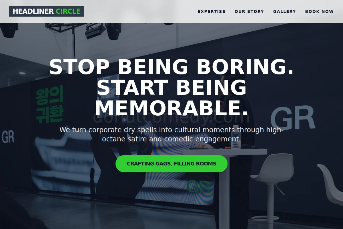 Satire Event Marketing