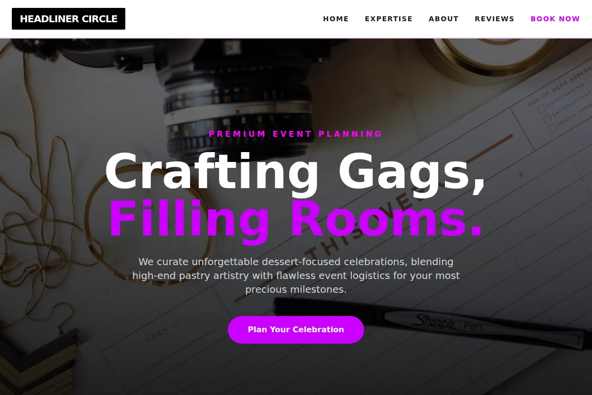 Bakery Event Planning