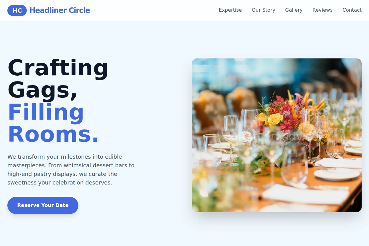 Dessert Event Planning