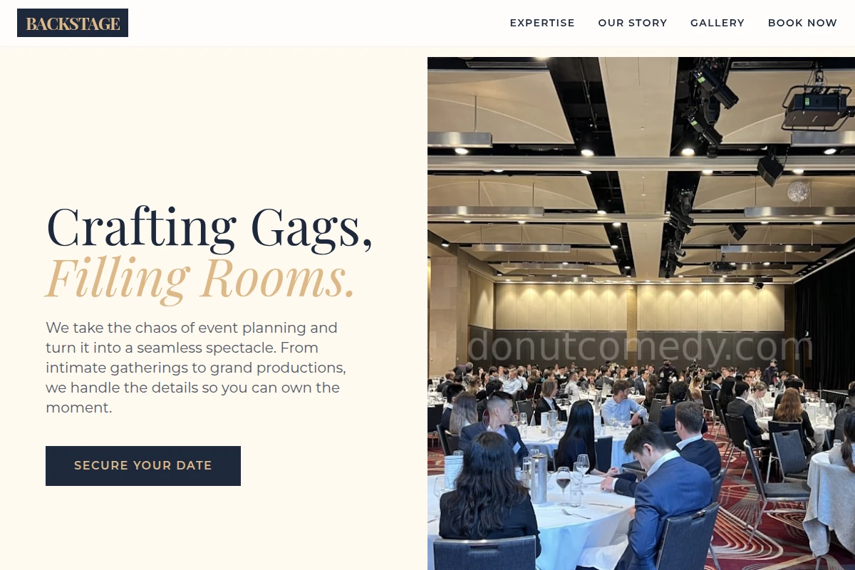 Backstage Event Planning