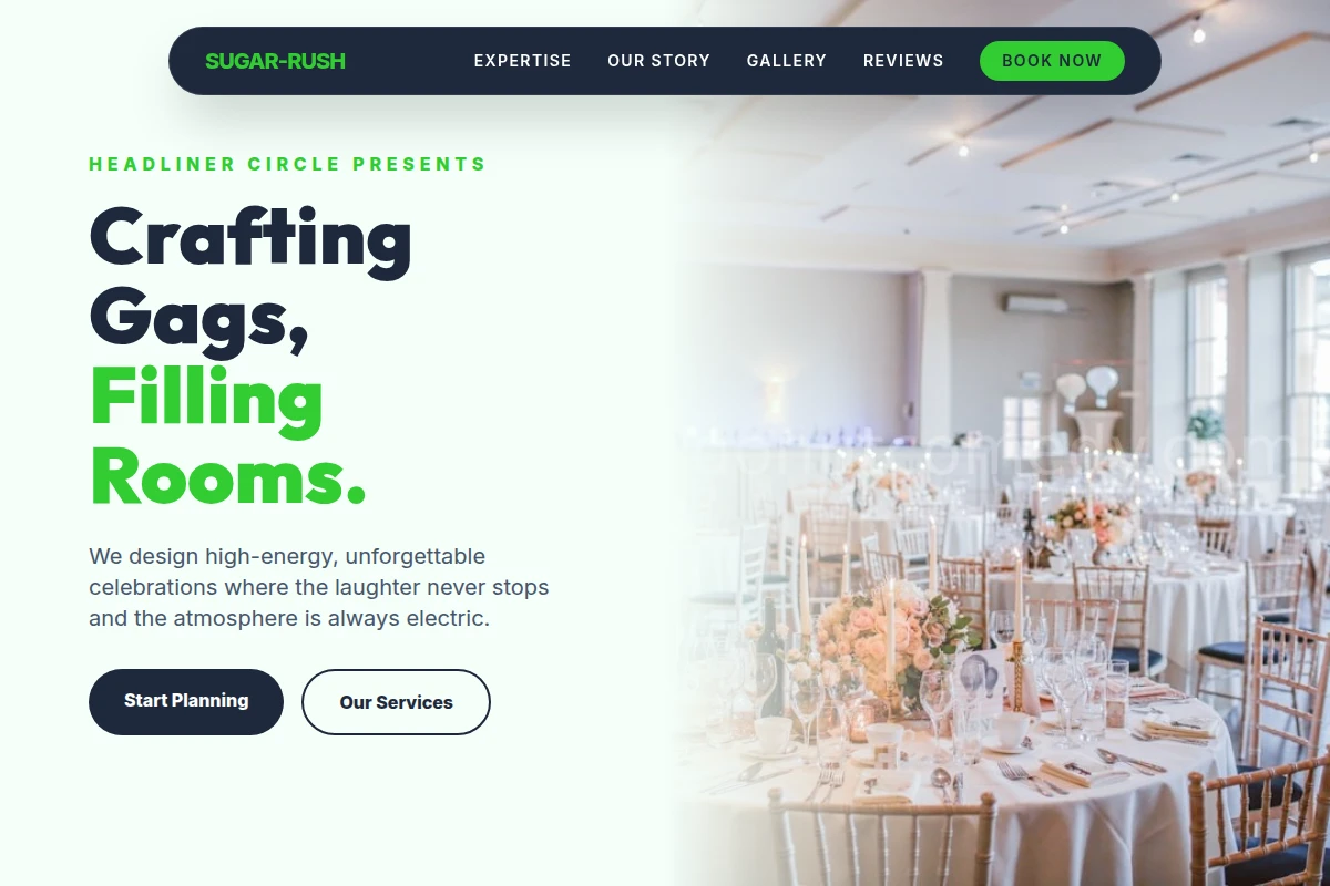 Sugar-Rush Event Planning