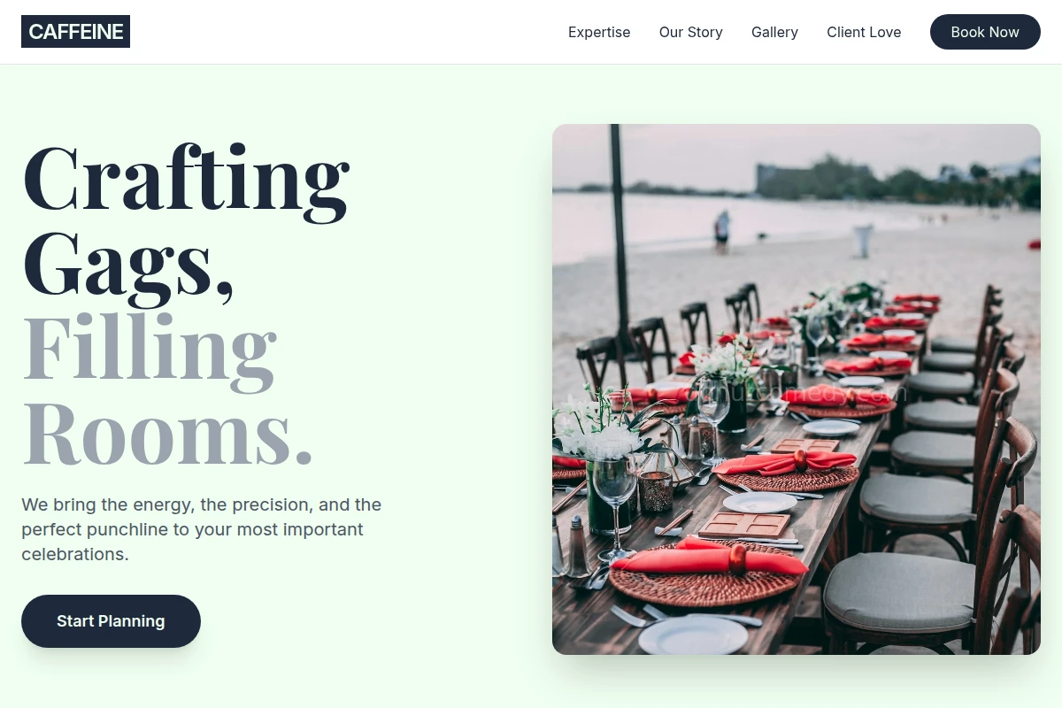 Caffeine Event Planning