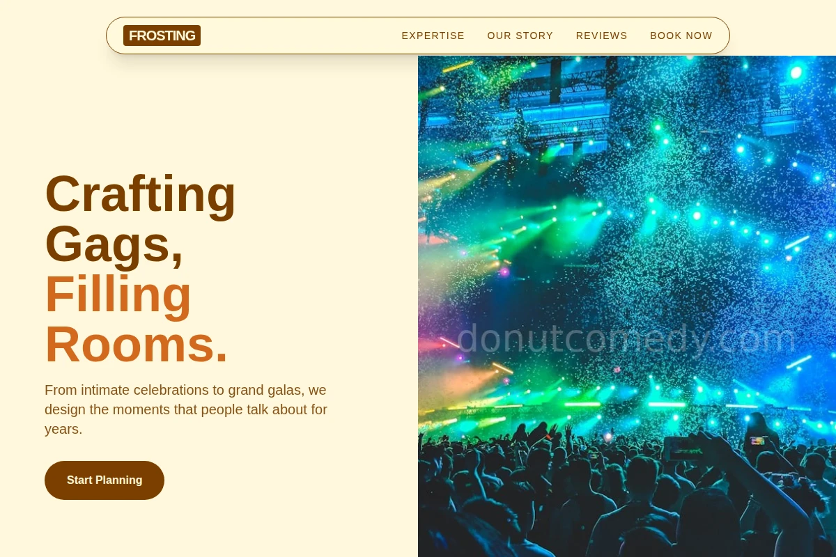 Frosting Event Planning