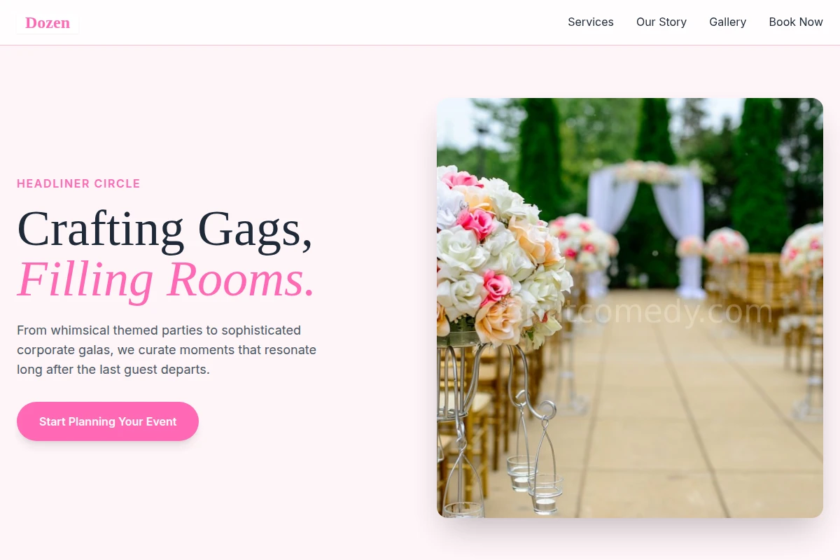Dozen Event Planning