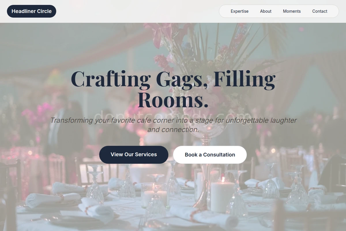 Cafe Event Planning