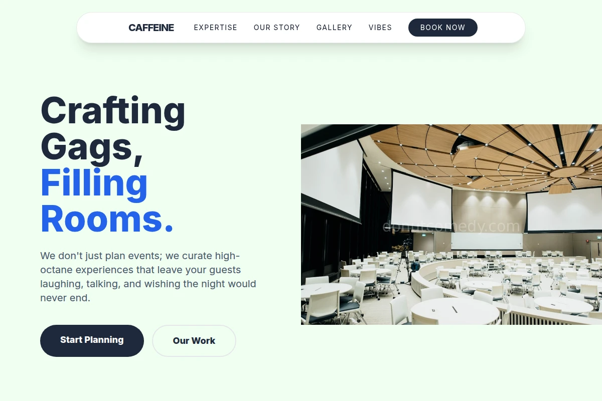 Caffeine Event Planning