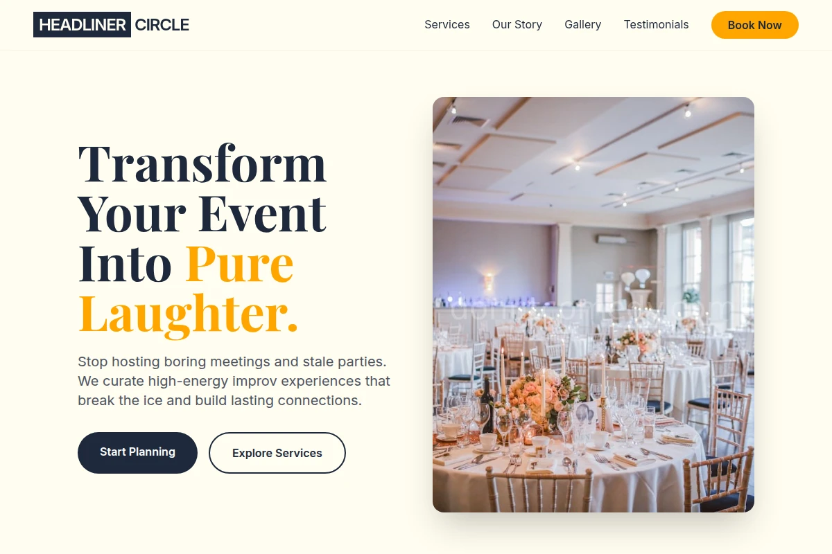 Improv Event Planning