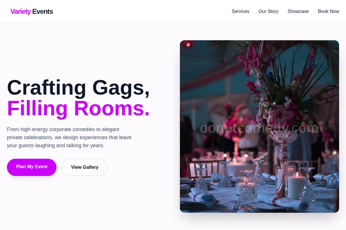 Variety Event Planning