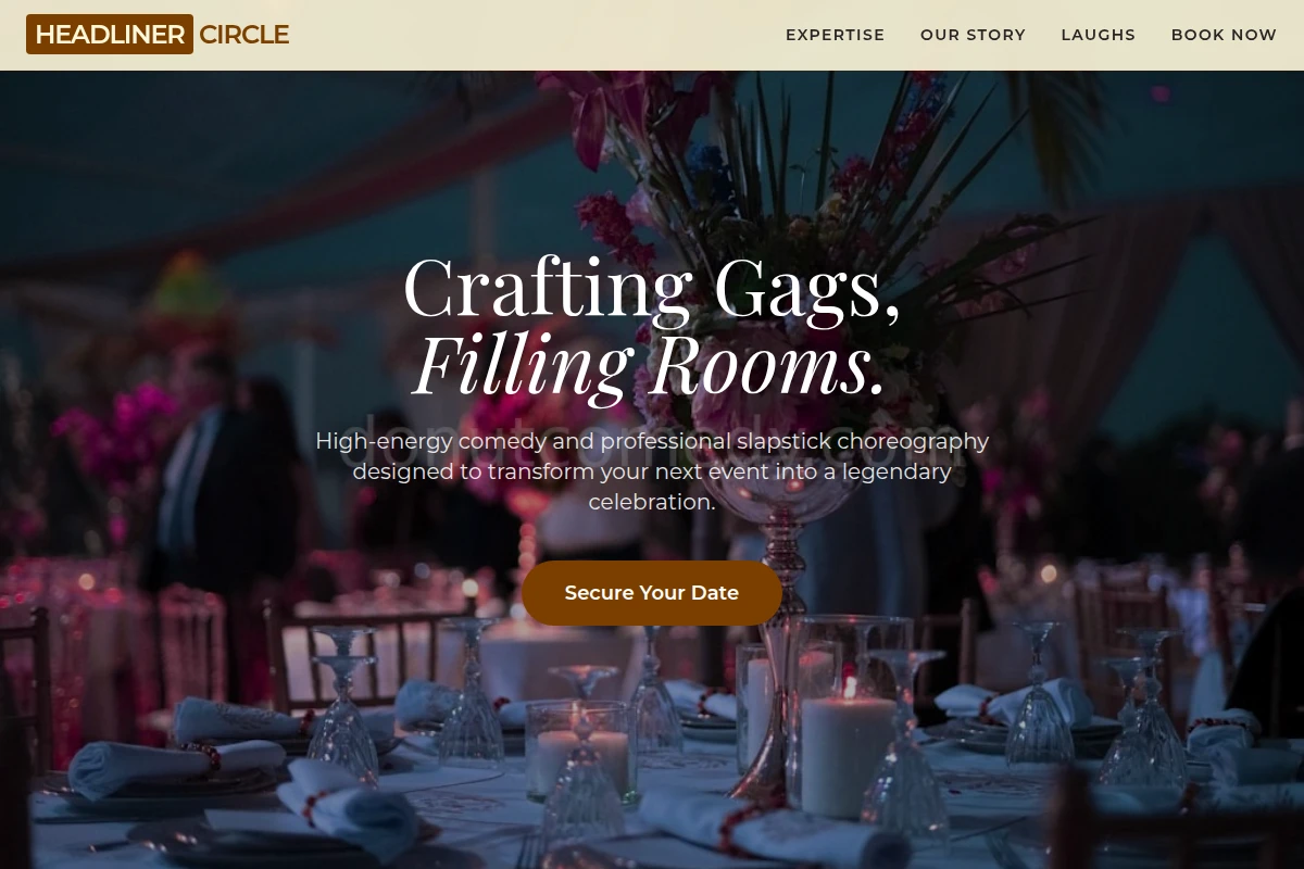 Slapstick Event Planning