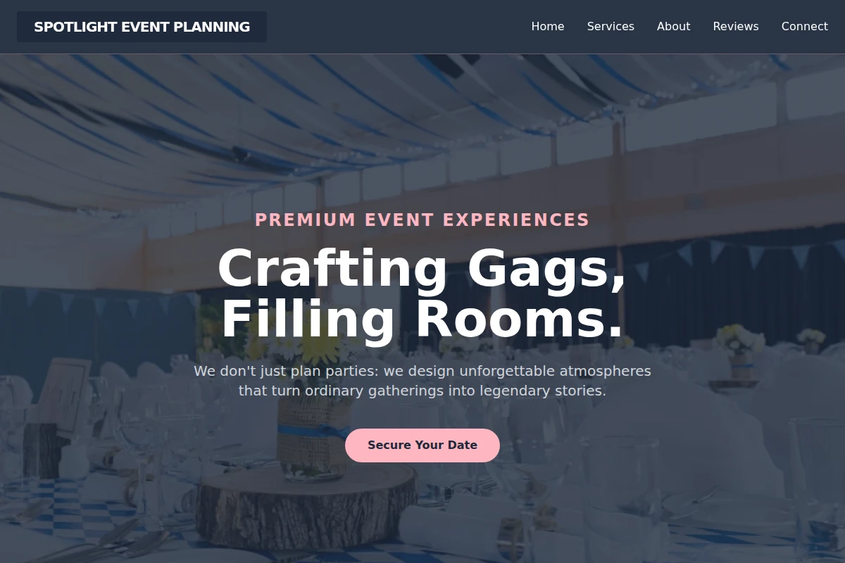 Spotlight Event Planning
