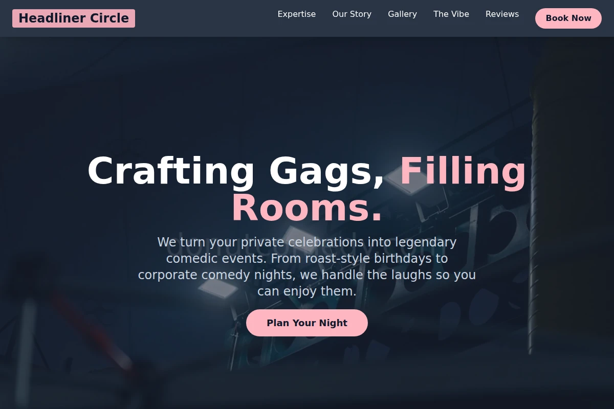 Comedy-Cellar Party Planner