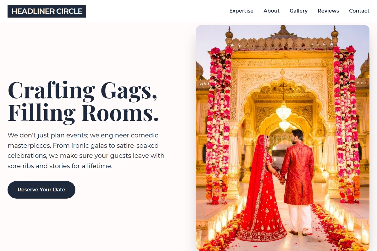 Satire Party Planner